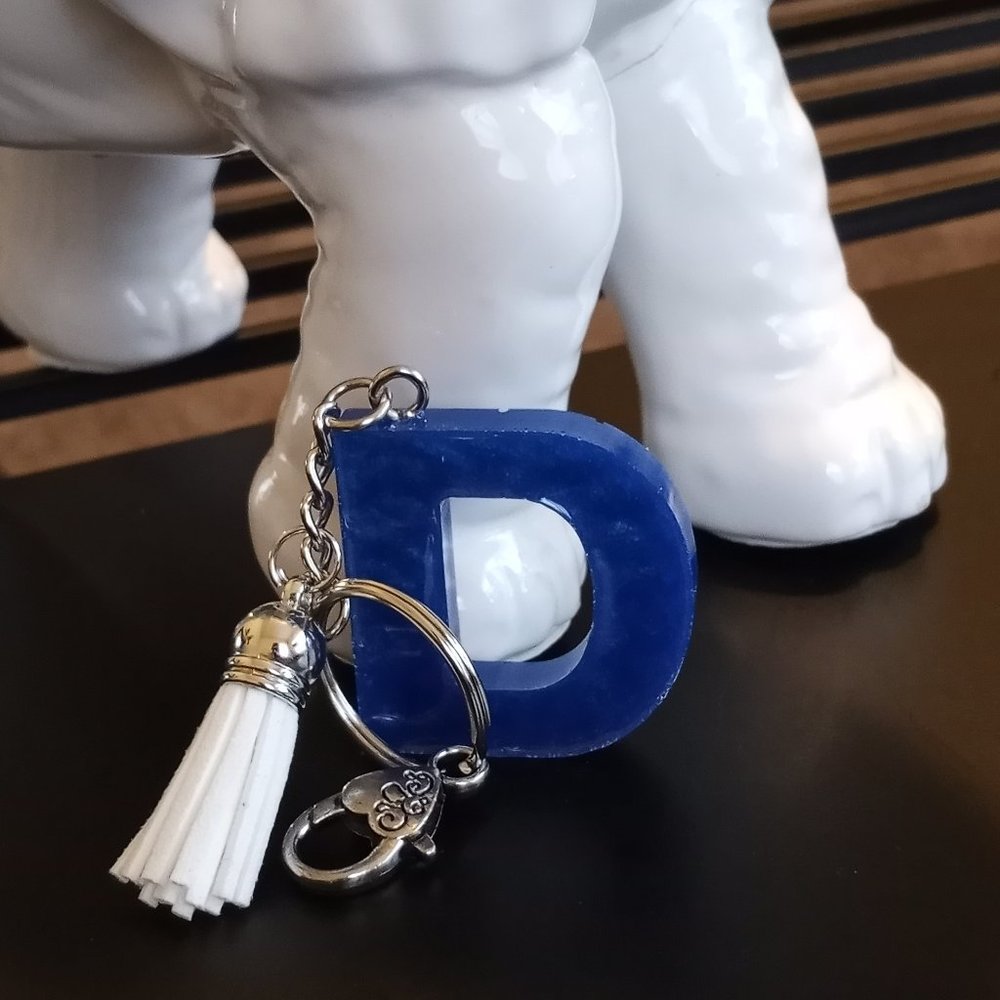 Resin hand made key chain